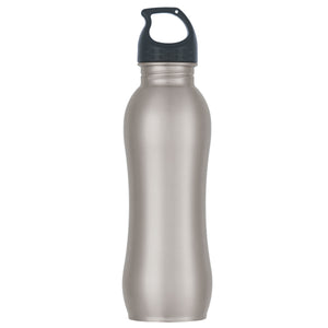 25 Oz. Stainless Steel Grip Bottle - Silver