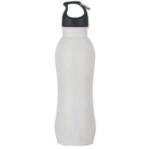 25 Oz. Stainless Steel Grip Bottle - White