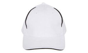 6 Panel BHC Cap with Crown Inserts-Sandwich - Custom Embroidered -