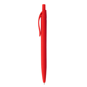 Sleek Write Rubberized Pen - Red