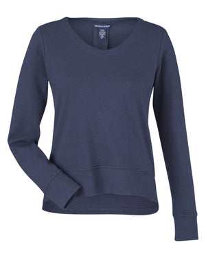 New Classics® Ladies' Charleston Pullover - Navy Melange