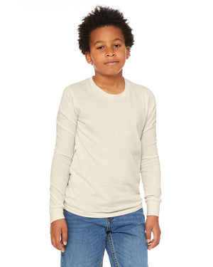 Bella + Canvas Youth Jersey Long-Sleeve T-Shirt