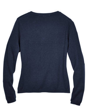 Devon & Jones Ladies' V-Neck Sweater