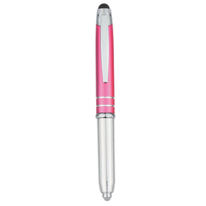 Ballpoint Stylus Pen With Light - Pink