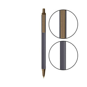 Slate BIC® Clic Stic® Pen - Slate With Metallic Sand