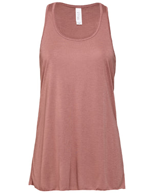 Ladies' Flowy Racerback Tank - Mauve