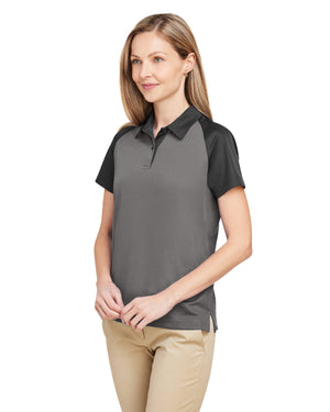 Team 365 Ladies' Command Snag-Protection Colourblock Polo