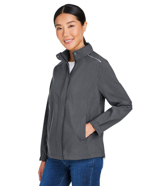 Core365 Ladies' Packable Rain Jacket