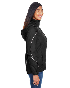 North End Ladies' Angle 3-in-1 Jacket with Bonded Fleece Liner