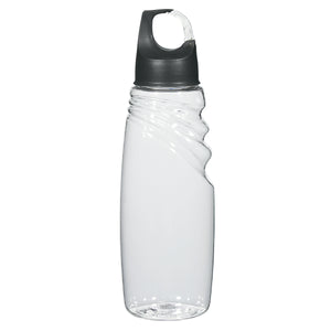 24 Oz. Crest Carabiner Sports Bottle - Clear