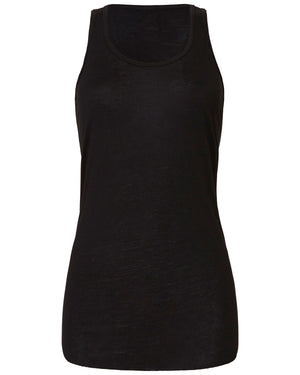 Ladies' Flowy Racerback Tank - Black