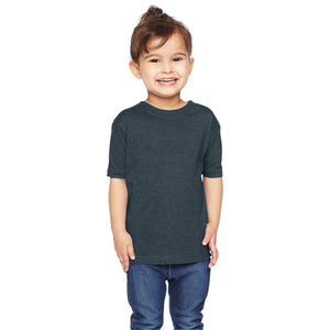 Rabbit Skins Toddler Fine Jersey T-Shirt - Vintage Navy