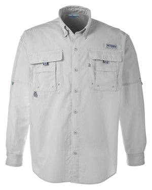 Columbia Men's Bahama™ II Long-Sleeve Shirt - Cool Grey