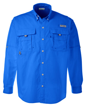 Columbia Men's Bahama™ II Long-Sleeve Shirt - Vivid Blue