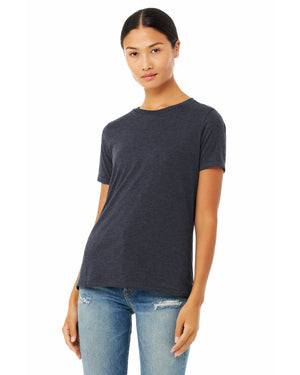 Bella + Canvas Ladies' Relaxed Heather CVC Short-Sleeve T-Shirt