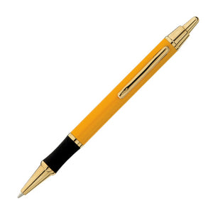 Galaxy Metal Click-Action Promotional Pen - CM1129 - Mustard with Gold