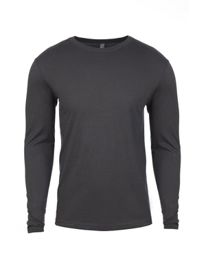 Next Level Apparel Men's Cotton Long-Sleeve Crew