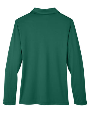 Team 365 Ladies' Zone Performance Long Sleeve Polo