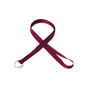 1/2" BEST Value Lanyard - Burgundy Red