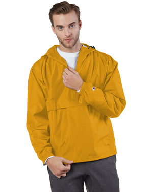 Champion Adult Packable Anorak Quarter-Zip Jacket - Gold