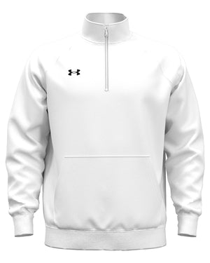 Men's Rival Fleece Quarter-Zip - White