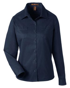 Ladies' Advantage IL Long-Sleeve Workshirt - Dark Navy