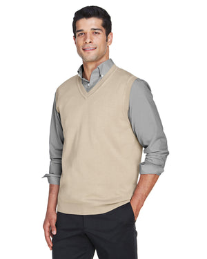 Devon & Jones Adult V-Neck Vest