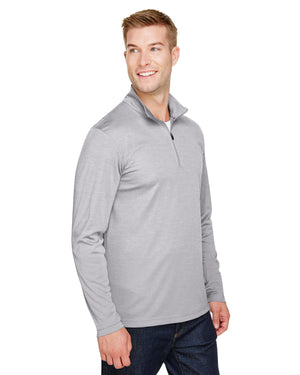 Team 365 Men's Zone Sonic Heather Performance Quarter-Zip