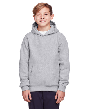 Youth Zone HydroSport™ Heavyweight Pullover Hooded Sweatshirt - Athletic Heather