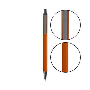 Metallic Orange BIC® Clic Stic® Pen - Metallic Orange With Slate