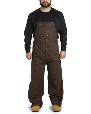 Men's Acre Unlined Washed Bib Overall - Bark_44