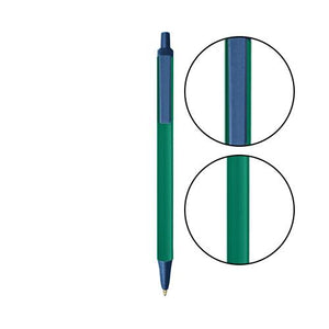 Forest Green BIC® Clic Stic® Pen - Forest Green With Metallic Dark Blue