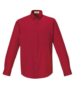 Core 365 Operate Long Sleeve Twill Shirt (Men's) AC88193 (Red)