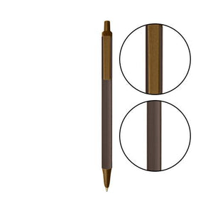 Espresso BIC® Clic Stic® Pen - Espresso With Metallic Brown