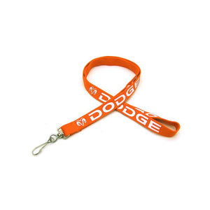 Silkscreen Tubular Lanyard SSTUB58 - Orange