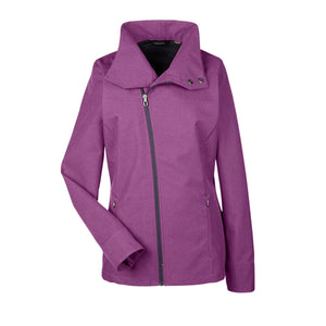 North End Ladies' Edge Soft Shell Jacket with Convertible Collar