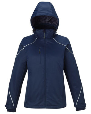 Ladies' Angle 3-in-1 Jacket with Bonded Fleece Liner - Night