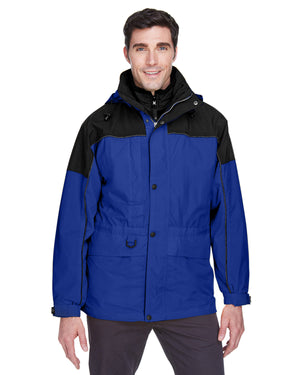 North End Adult 3-in-1 Two-Tone Parka - Royal Cobalt