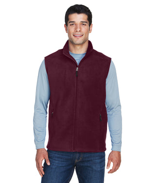 Core365 Men's Journey Fleece Vest - Front