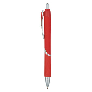 Dotted Grip Sleek Write Pen - Red