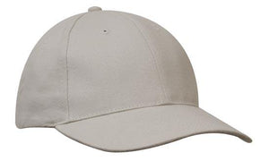 6 Panel Unstructured  Heavy Brush Cotton Cap - HP_4241 -