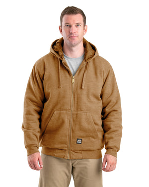 Men's Glacier Full-Zip Hooded Jacket - Brown