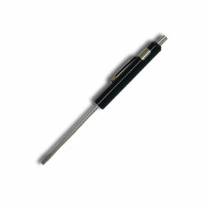 Plane Slot Screwdriver with Magnetic Post - Black