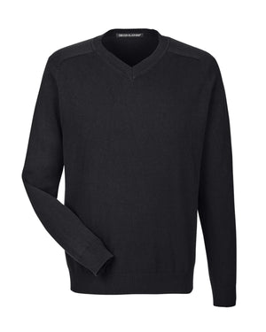 Men's V-Neck Sweater - Black