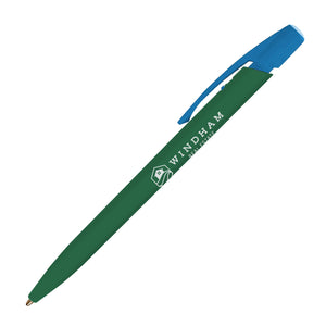 BIC® Media Clic™ Pen - Forest Green With Light Blue