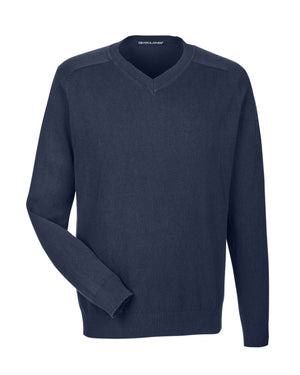 Men's V-Neck Sweater - Navy