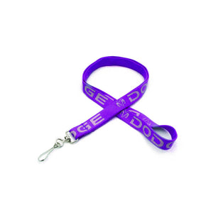 Silkscreen Tubular Lanyard SSTUB58 - Purple