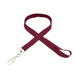 5/8" BEST Value Lanyard - Burgundy Red