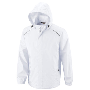 Core365 Climate Lined Waterproof Jacket - Men's AC88185 (White)