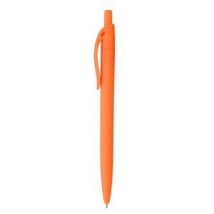 Sleek Write Rubberized Pen - Orange